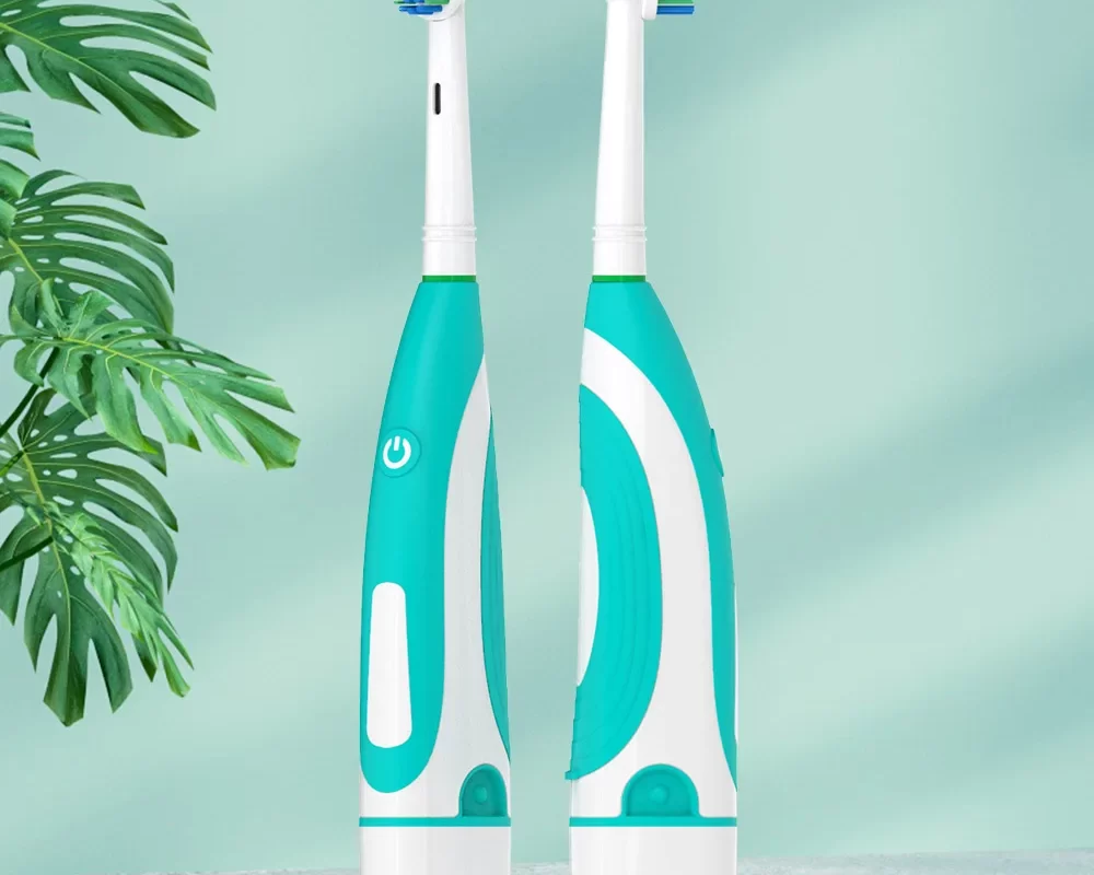 electric toothbrush 45 degree angle