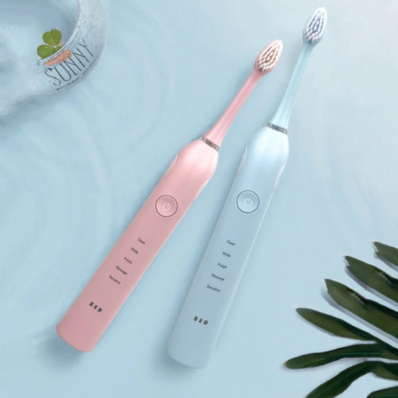 an electric toothbrush