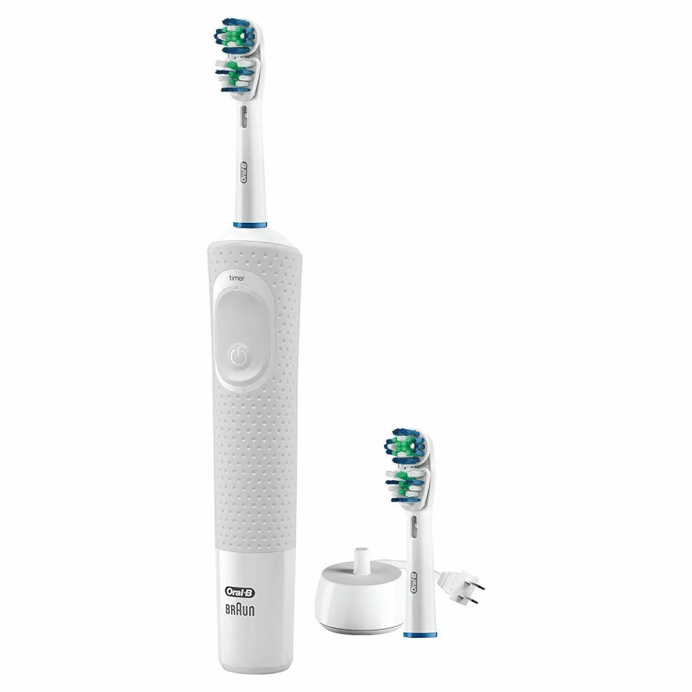 an electric toothbrush