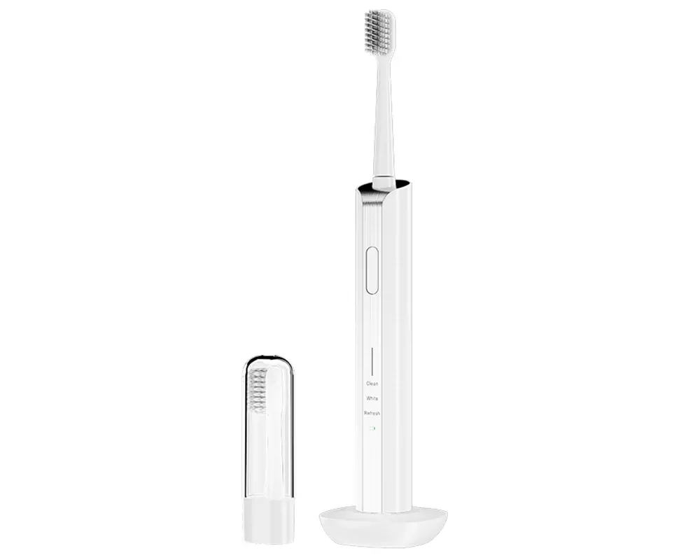 an electric toothbrush