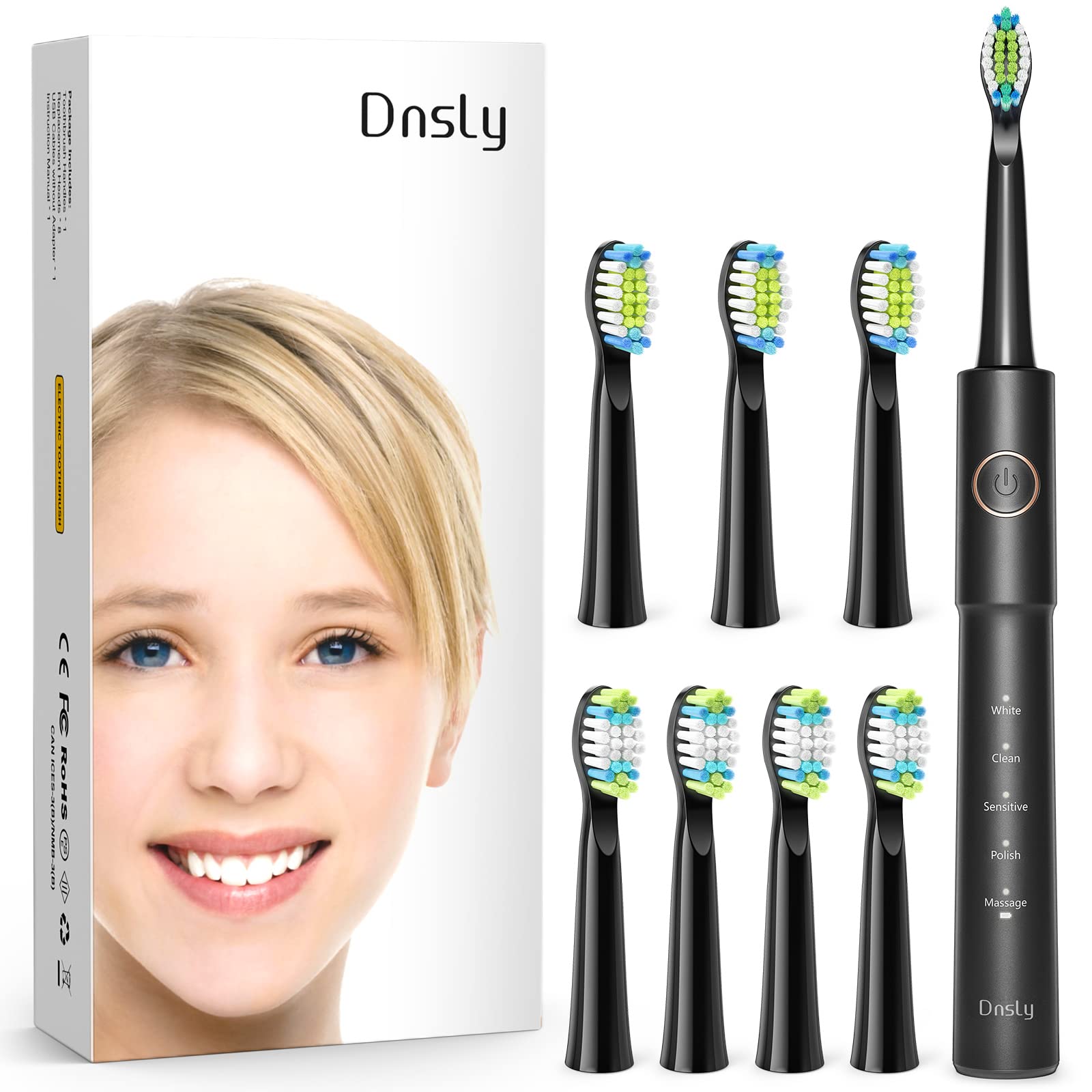 an electric toothbrush