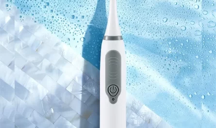 an electric toothbrush