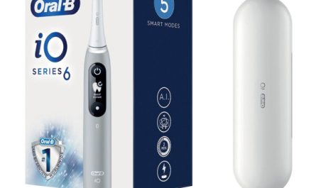 an electric toothbrush