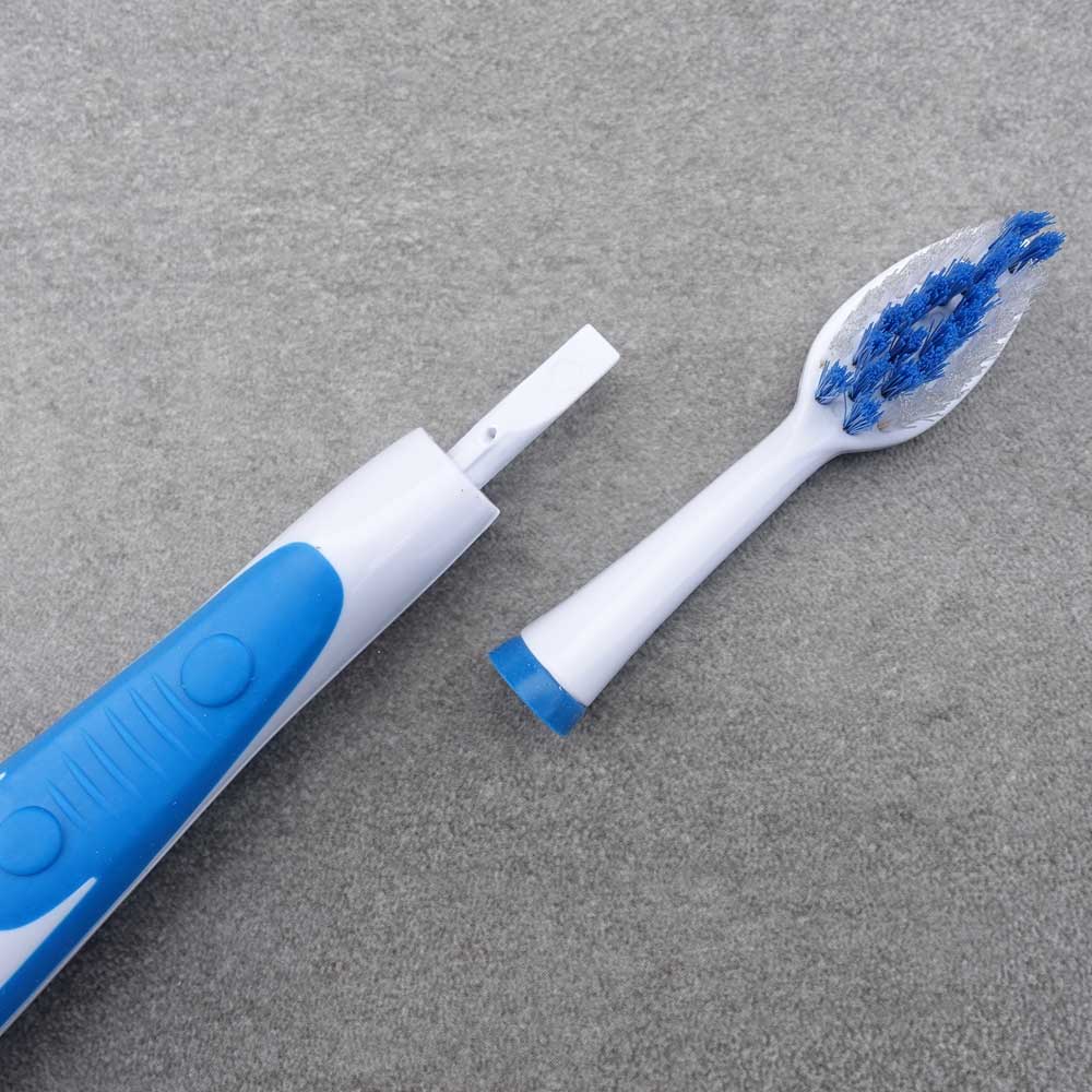 an electric toothbrush